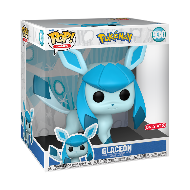 Funko Pop Jumbo Glaceon 930 Exclusivo - Pokémon