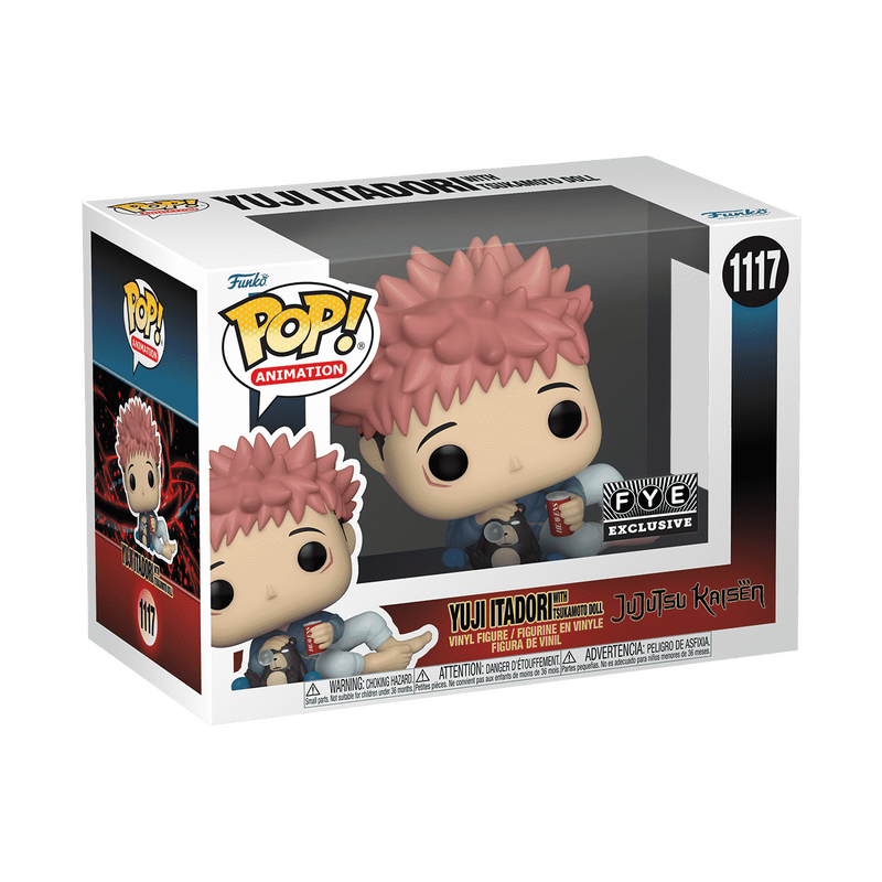 Funko Pop Yuji Itadori con Tsukato Doll Exclusivo - Jujutsu Kaisen
