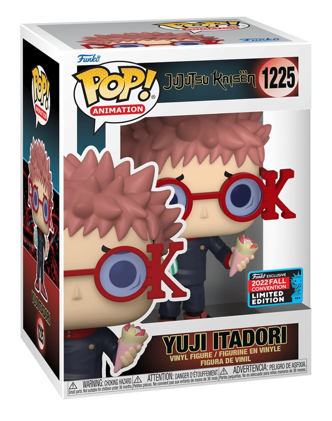 Funko Pop Yuji Itadori con lentes Rook Exclusivo - Jujutsu Kaisen