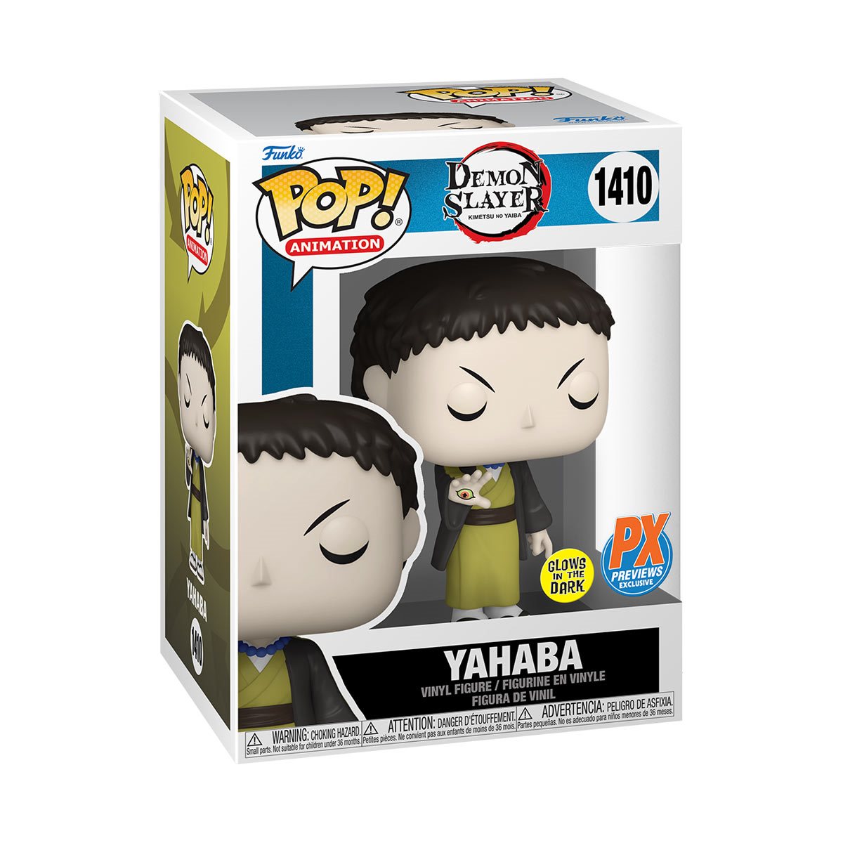 Funko Pop Yahaba 1410 Exclusivo GITD - Demon Slayer: Kimetsu No Yaiba
