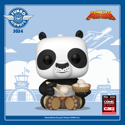 Funko Pop 6" Super Po con Dumplings - Kung Fu Panda - Exclusivo C2E2