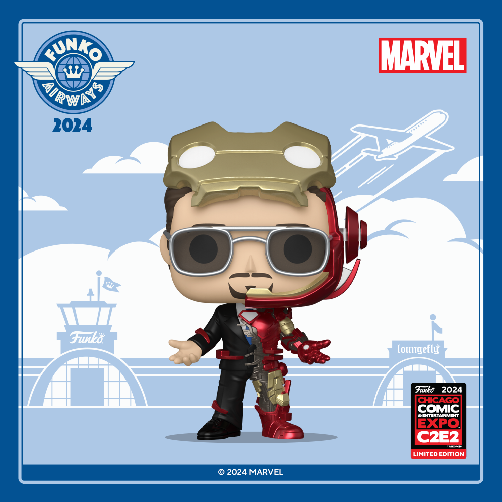 Funko Pop Tony Stark Summoning Armor - Marvel - Exclusivo C2E2