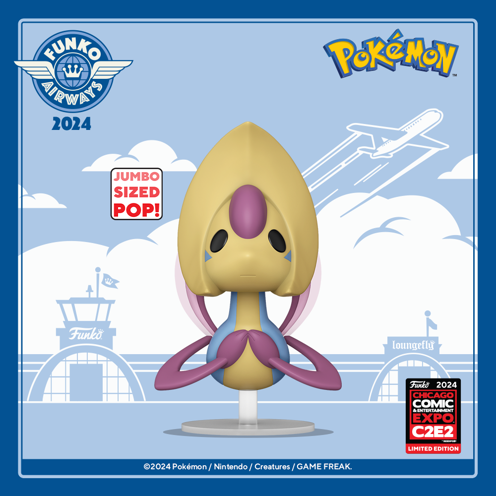 Funko Pop Jumbo Cresselia -  Pokémon - Exclusivo C2E2