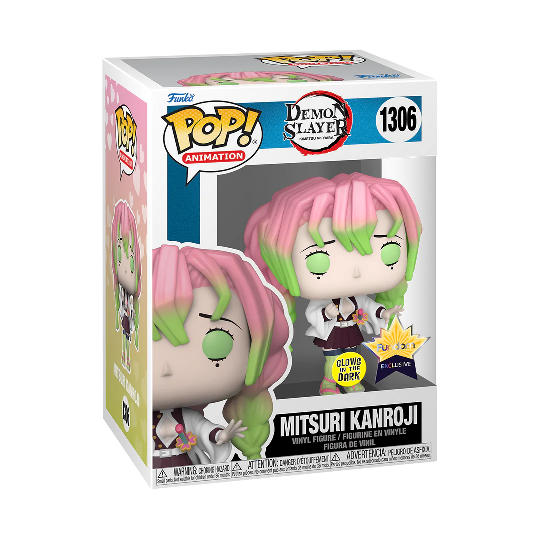 Funko Mitsuri Kanroji Exclusivo GITD 1306 - Demon Slayer: Kimetsu no Yaiba