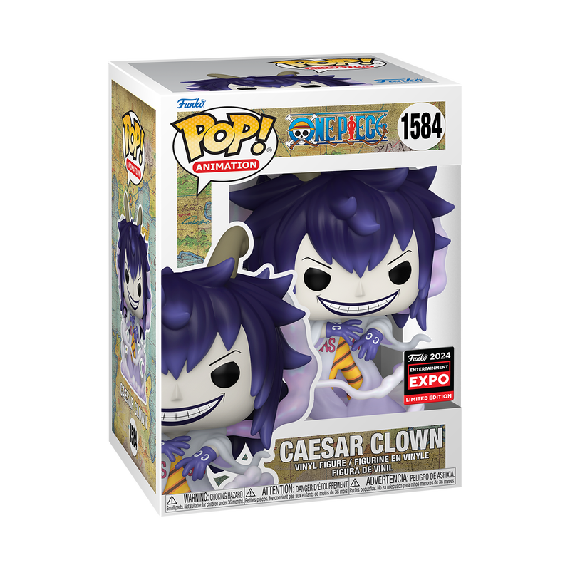 Funko Pop Caesar Clown - One Piece - Exclusivo C2E2