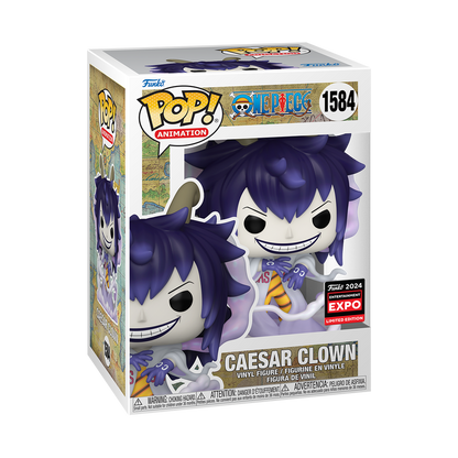 Funko Pop Caesar Clown - One Piece - Exclusivo C2E2