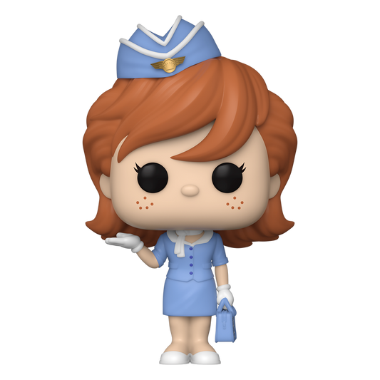 Funko Pop Franny Funko in Stewardess Uniform - Exclusivo C2E2