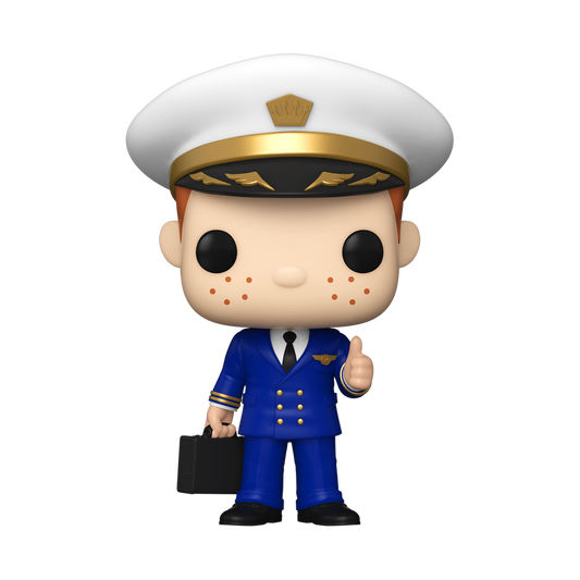 Funko Pop Freddy Funko in Pilot Uniform - Exclusivo C2E2