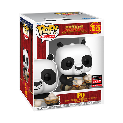 Funko Pop 6" Super Po con Dumplings - Kung Fu Panda - Exclusivo C2E2