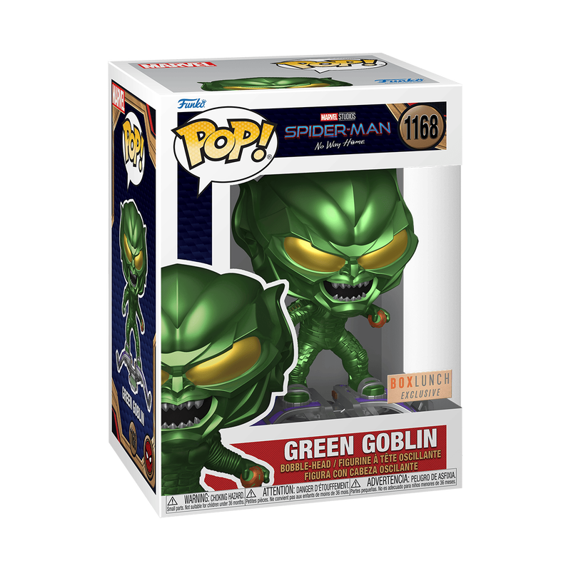 Funko Pop Green Goblin con Traje 1168 Exclusivo - Spider-Man No Way Home