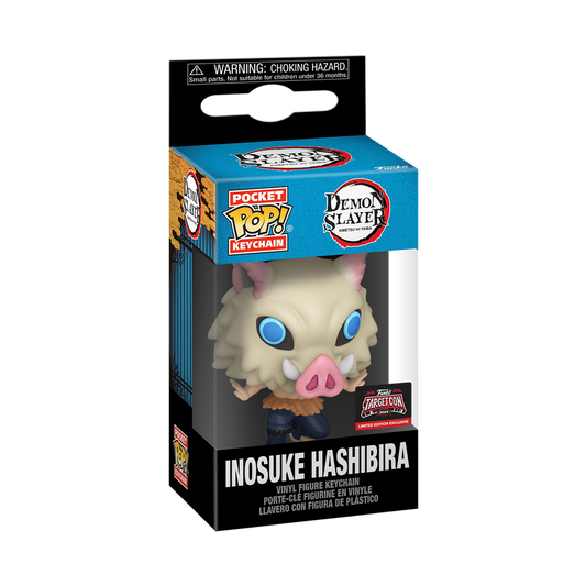 Llavero Funko Pop Inosuke 7a Forma Exclusivo - Demon Slayer: Kimetsu No Yaiba