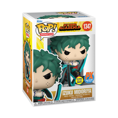 Funko Pop Izuku Midoriya 1347 Exclusivo GITD - My Hero Academia