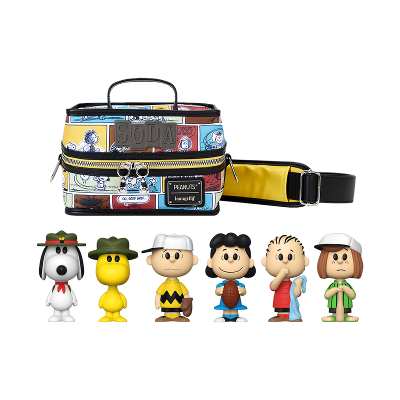 Funko Soda Peanuts 6 Pack con Hielera Loungefly