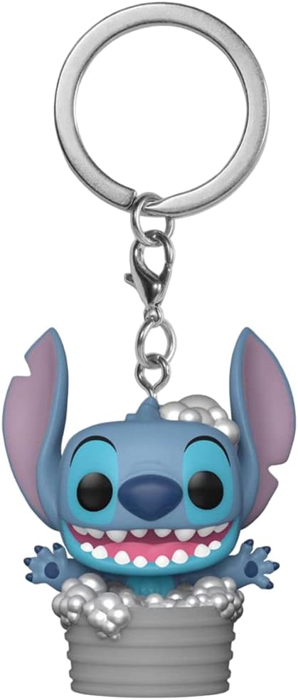 Llavero Funko Pop Stitch en la bañera Exclusivo - Disney Lilo & Stitch