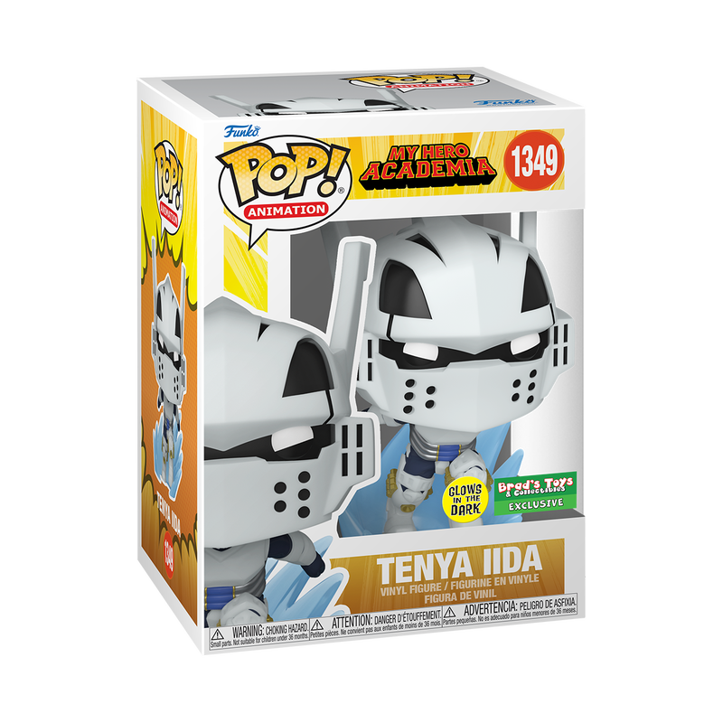 Funko Pop Tenya IIda 1349 Exclusivo GITD - My Hero Academia