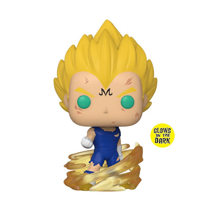 Paquete de 2: Funko Pop y Playera Majin Vegeta 862 GITD - Dragon Ball Z