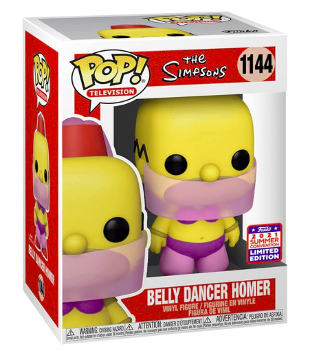 Funko Pop Homero Belly Dancer 1144 - The Simpsons